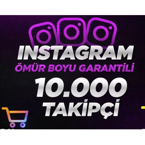 ⭐ÖMÜR BOYU GARANTİLİ 10.000 TakipçiDüşüş çok az⭐